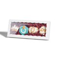thumbnail image 2 of Jcxpack 100Pcs 12 X 5 X 1.5 Inches Auto-Popup One Piece Premium Cookie Boxes With Window, Bakery Box For Holiday Cookie Gift Sets, 2 of 2