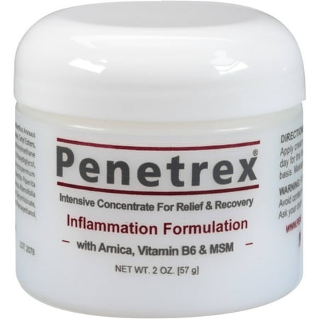 Penetrex inflammation Formulation Soulagement de la douleur Crème, 2 Oz