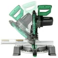 thumbnail image 3 of Metabo HPT 10-Inch Compound Miter Saw, Xact Cut LED Shadow Line System, Precision Miter Angles, Single Bevel 0-45°, 40T TCT Blade, Positive Stops, Lightweight Design, C10FCGS 2nd Gen Version, C10FCG2, 3 of 21