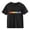 Black, variant on Girls Short Sleeve T-Shirt White 100% Cotton Kids Top with Rainbow Hearts Print | Casual Crew Neck Shirt for Ages 4-12 | Sizes 4T, 5T, 6, 8, 10, 12,Size 4 T