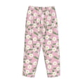 thumbnail image 7 of Fotbe Daisies Flowers Women's Pajama Pants,Sleepwear Pants,Pj Bottoms Drawstring And Pockets-Medium, 7 of 7