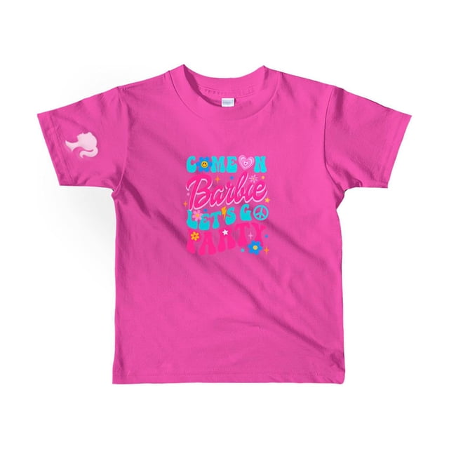 Playera Barbie Party con diseño en 3D Rosa rosa S Generico Playera Barbie Party Rosa