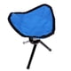 thumbnail image 5 of Taburete trípode plegable portátil para acampar, taburete de viaje de tres patas Azul, 5 of 9
