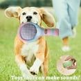 thumbnail image 4 of Precio reducido por tiempo limitado!Raqueta de papel con sonido deportivo para tenis para perros, juego de juguetes, compañero de dentición de peluche, suministros para mascotas, 4 of 4