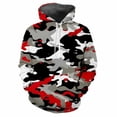 thumbnail image 4 of Sudadera con capucha con estampado 3D de jungla para hombre, sudadera con patrón de camuflaje, sudadera informal de gran tamaño para deportes al aire libre, sudaderas con capucha de camuflaje para niñ, 4 of 4