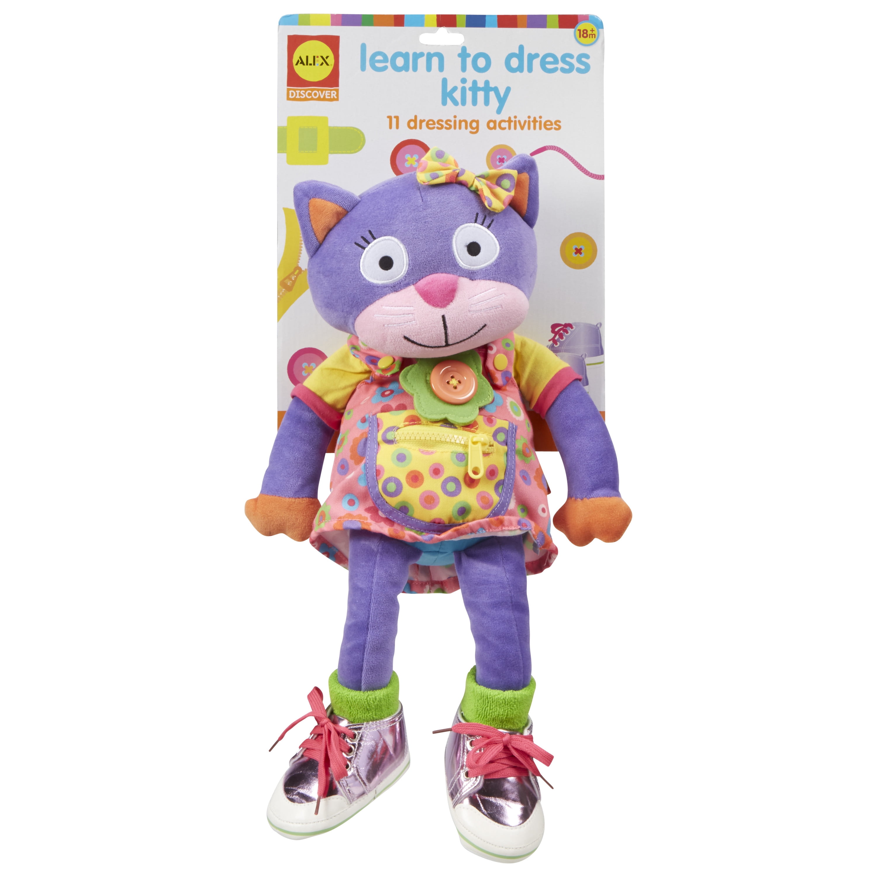 ALEX Discover Learn To Dress Kitty - Walmart.com