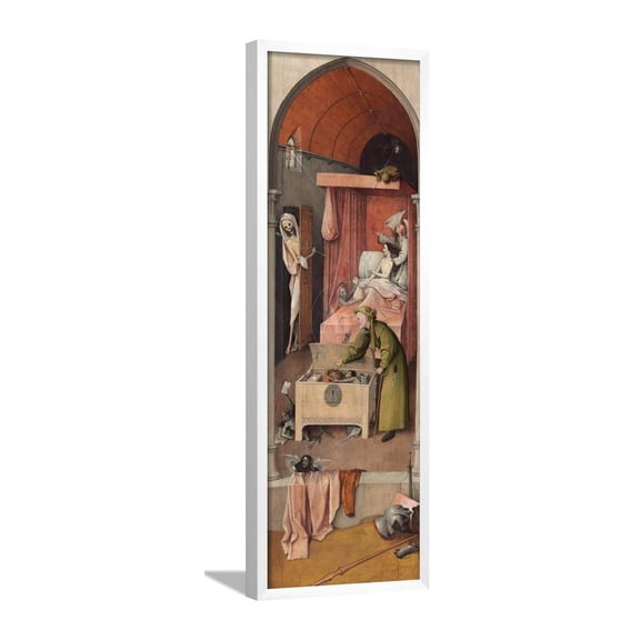 Death and the Miser, Ca 1485, Framed Art Print Wall Art by Hieronymus Bosch Sold by Art.Com
