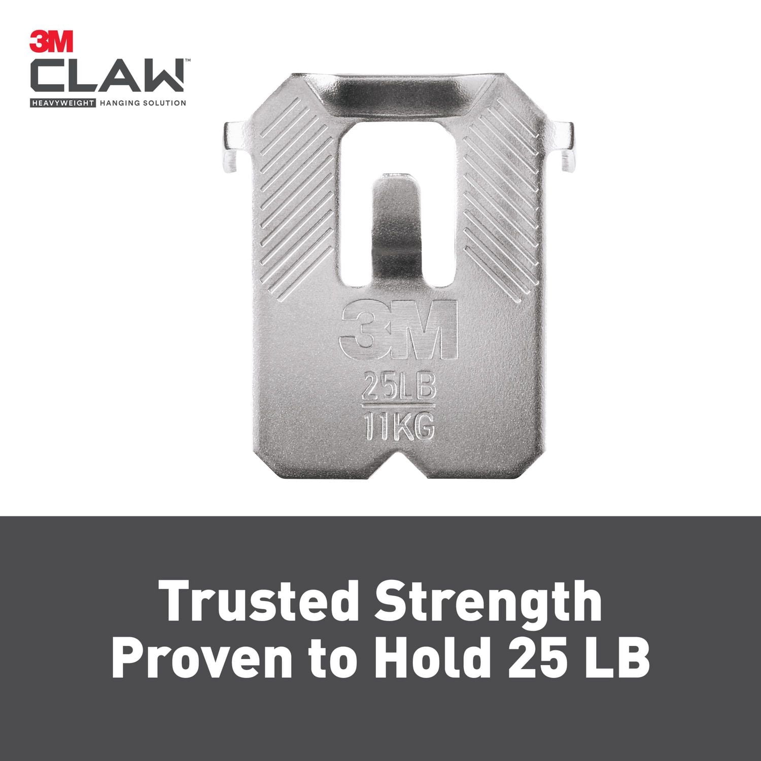 3M™ CLAW Drywall Picture Hanger with Temporary Spot Marker 3PH25M-5EF , Holds 25 lbs, 3M™ CLAW Drywall Pictre Hanger