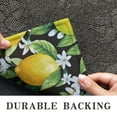 thumbnail image 6 of Yellow Lemon Flowers Black Pattern Door Rugs,Washable Non Slip Door Mats Indoor,Decorative Door Mats,Entry Mat Indoor for Entrance,Bedroom,Kitchen,Bathroom,20"x32", 6 of 6