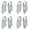 A 4PCS, variant on Corrector Orthopedic Splint Big Toe Separator Non Surgical Hallux Valgus Correction Big Toe Straightener For Women & Men Day Night Support