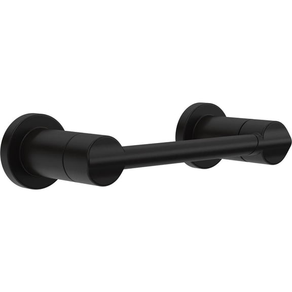 Nicoli Wall Mount Pivot Arm Toilet Paper Holder Bath Hardware Accessory in Matte Black