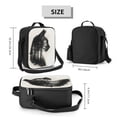 thumbnail image 2 of Lsque Double Exposure Cat Forest Lunch Bag Lunch Box for Women Men Reusable Insulated Lunch Tote Bag,Leakproof Thermal Cooler Sack Food Handbags Case High Capacity, 2 of 9