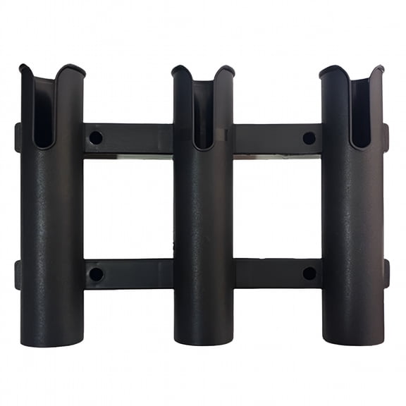 MELIVO Removable 3 Tube Boat Fishing Rod Holder For Marine Side Kayak
