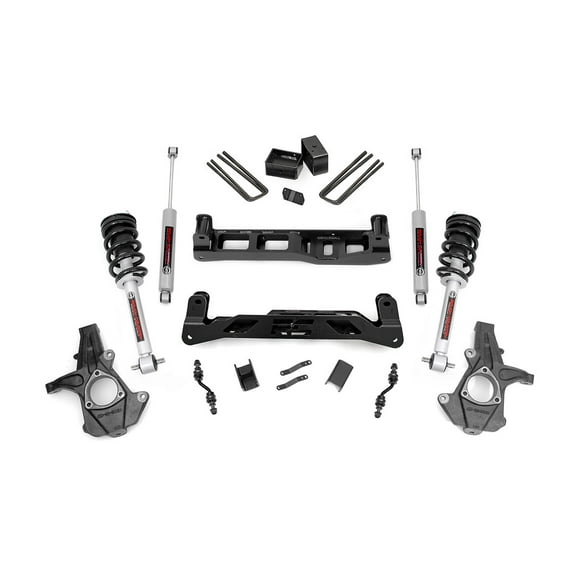 Rough Country 5" Lift Kit w/N3 Struts for 2014-2018 Chevy/GMC 1500 2WD - 24834