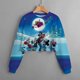 thumbnail image 3 of Suéter infantil de moda clásica de Disney Suéter infantil de primavera para niña Top con estampado de Mickey Mouse Feliz Navidad, 3 of 5