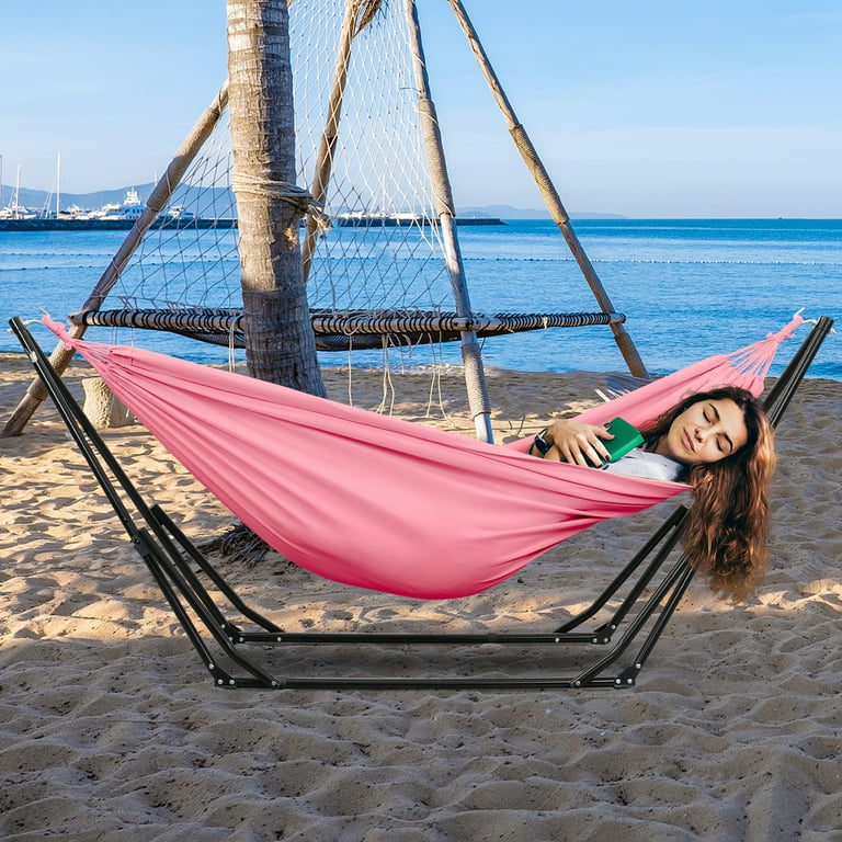 Ainfox 2 in 1 Hammock and Swing Chair with Stand, 550 lbs