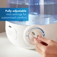 thumbnail image 3 of Vicks Filter-Free Ultrasonic Visible Cool Mist Humidifier for Medium rooms, 1.2 Gallon With Auto Shut-Off, 30 Hours of Moisturized Air, Use With Menthol Scented Vicks VapoPads, 3 of 5