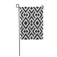 thumbnail image 1 of JSDART Abstract Pattern for Ceramic Black Contemporary Garden Flag Decorative Flag House Banner 28x40 inch, 1 of 1
