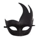 thumbnail image 1 of Máscara de media cara para cosplay, novedad, máscara de Halloween con curva de llama, máscara para ojos estilo A, 1 of 9