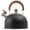 Black, variant on 2.5L Whistling Kettle Camping Gas Hob Stainless Steel Gas Kettles With Whistle