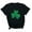 03 Black, variant on Ladies St Patricks Day Tops, Short Sleeve T Shirt Women, Round Neck Tee Shirts Women's Lover Love St. Patrick's Day Printed T-Shirt Crewneck Short Sleeved Blouse Tops