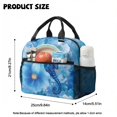 thumbnail image 5 of Kuiaobaty Seahorse Print Backpack and Pencil Case Set for Girls Boys Flower Print Backpack with Lunch Box Large Capacity Bookbag and Water Bottle Holder with Bottle Holder for School Travel, 5 of 7