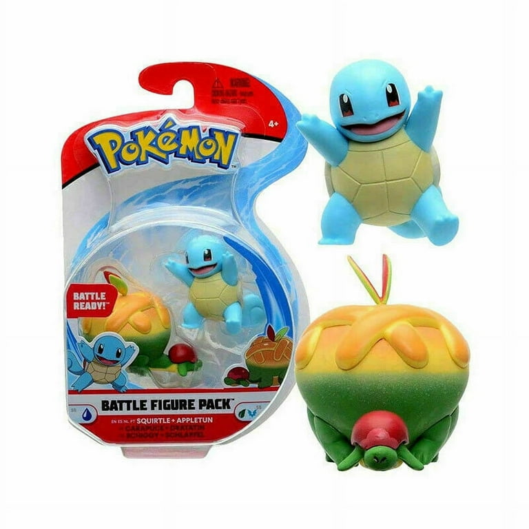 Pokemon Battle Figure 2 Pack - Features 2 inch Squirtle