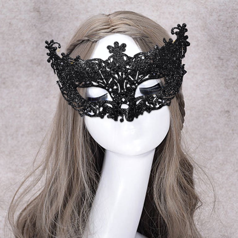 LEKODE Carnival Party Sequin Hats for Women Mardi Gras Masks  display picture 3