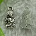 thumbnail image 2 of K-KED 440 pcs tibet silver angel charms 16x8mm B2805, 2 of 4