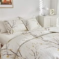 thumbnail image 4 of Soft bedsheet and bedspread set Cream - Twin - 2 Piece, 4 of 5
