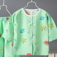 thumbnail image 4 of KPOPLK Boys Pajamas Pants Long Sleeve Top 2 Piece Set Kids Sleepwear PJs Soft Loungewear for Boys 3Months-5Years,Size 2-3 Years, 4 of 4