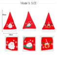 thumbnail image 3 of Gorro navideño de punto con pompón blanco para niños, gorro térmico de hilo de lana, regalo de fiesta de año nuevo para padres e hijos, 3 of 4