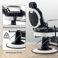 thumbnail image 7 of BarberPub Heavy Duty Metal Barber Chair All Purpose Hydraulic Salon Beauty Spa Chair 8730, 7 of 7