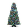 7' Briarwood Tree with Multicolor LED Lights