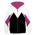 thumbnail image 2 of Sudadera con capucha de Spider-Man Gwen Miles Morales para niños y niñas, ropa de abrigo con cremallera, Spider-Verse, Venom, 3D, superhéroe, chaqueta, pantalones, 2 of 4