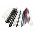 thumbnail image 3 of GBC CombBind - 0.31 in - 21 rings - A4 (8.25 in x 11.7 in) - 45 sheets - white - 100 pcs. plastic binding comb - for CombBind ibiMaster 250e, 3 of 4