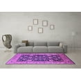 thumbnail image 3 of Ahgly Company Indoor Rectangle Oriental Purple Industrial Area Rugs, 2' x 5', 3 of 4