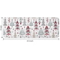 thumbnail image 7 of White Christmas Tree Pattern Kitchen Rug Mat,Kitchen Runner Rugs Non Skid Washable,Decorative Kitchen Floor Mats for Kitchen,Sink,Laundry,17"x47.2", 7 of 7