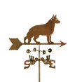 thumbnail image 1 of EZ Vane EZ1409-GR Chien de Berger Allemand Weathervane avec Support de Jardin, 1 of 1