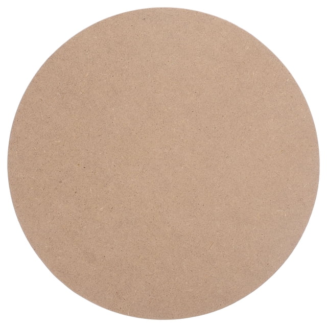 Miangastore Density Board Base Plate Light Brown 1Pcs 9.8In