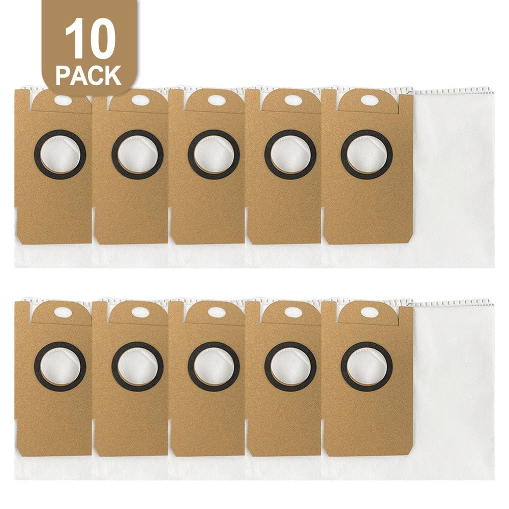 4/10 Pcs Sacs à Poussière Grande Capacité 3L pour Aspirateur Lydsto R5 / R5D Accessoires pour Appareils Ménagers