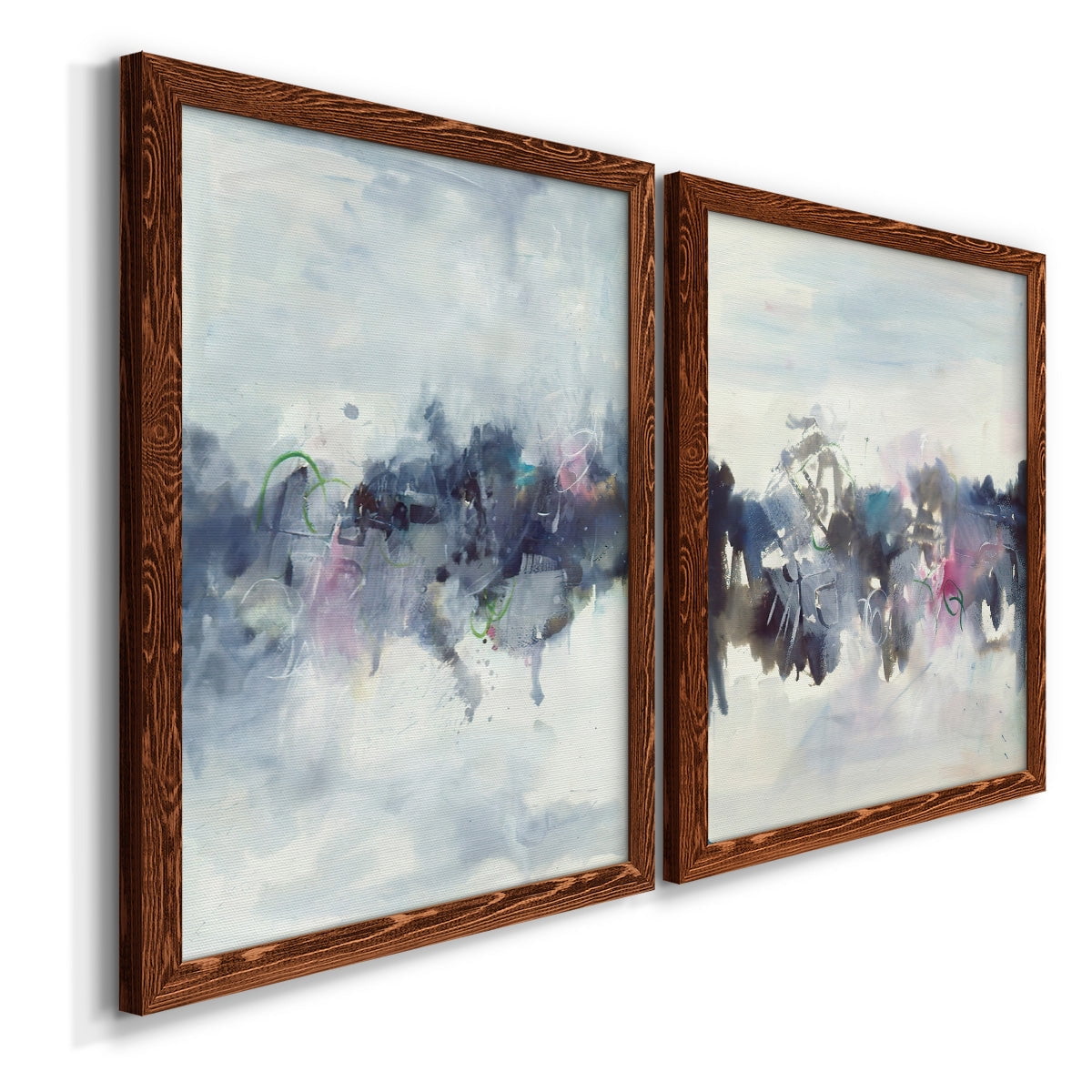 Birds I - Premium Framed Canvas 2 Piece Set - Ready to Hang