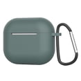 thumbnail image 2 of sunsanly 1 Set Headphone Cushion Full Coverage Wear-resistant Tight Fit Anti-shock Comfortable Touch 360 Degree Protection with Hanging Buckle Earphone Cover for Airpods 3, 2 of 8