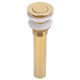 thumbnail image 3 of Desagüe del fregadero para lavabo, accesorios de tapón de escurridor de baño antiobstrucción, dorado sin desbordamiento (solapa sin agujero), 3 of 14