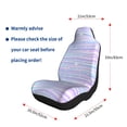 thumbnail image 5 of Pofeuu Striped Gradient Print Automotive Car Seat Covers Flat Cloth Full Set Seat Covers,Car Seat Covers front seats for Cars Trucks and SUVs-1, 5 of 9
