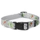 thumbnail image 1 of Los collares para perros con temática animal están hechos de tela de sarga suave., 1 of 5