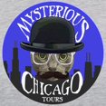 thumbnail image 3 of CafePress - Mysterious Chicago Tours Long Sleeve T Shirt - Womens Baseball Tee, 3 of 4