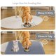 thumbnail image 4 of Rubber Large Cat Litter Mat - Kitty Litter Box mat - Silicone Litter Trapping Catcher Mat - Cat Supplies & Accessories for Indoor Cats (28" x 19.7") - Grey, 4 of 5