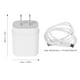 thumbnail image 3 of Cargador Tipo C, Bloque de Carga Rápida Tipo C de 25 W Con Cable Usb C de 1,8 M, Compatible Con Galaxy S23 Ultra/S23+/S22/S21/S20/Phone 16/16 Plus/16 Pro Max/15/15 Pro Max/15 Plus (Blanco), 3 of 8