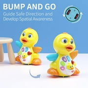 Baby Toys 12-18 Months Old - Dancing Duck Interactive Education Toys with Music, Motions and Light Up for 12 to18 Months Infants and Toddler